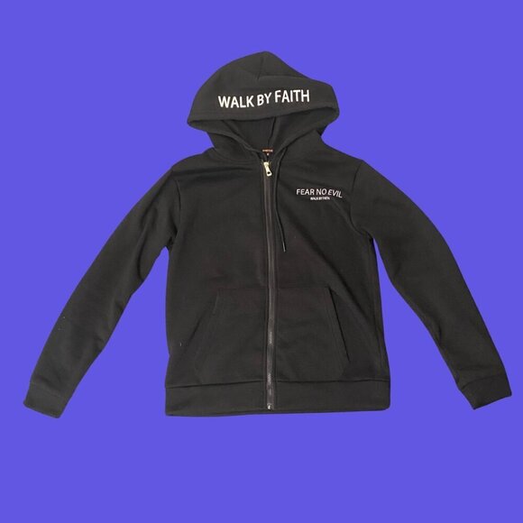 "Fear No Evil" Hoodie – Angel Cult | Walk By Faith | Size S - Picture 2 of 7